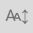 Sort alphabetically button