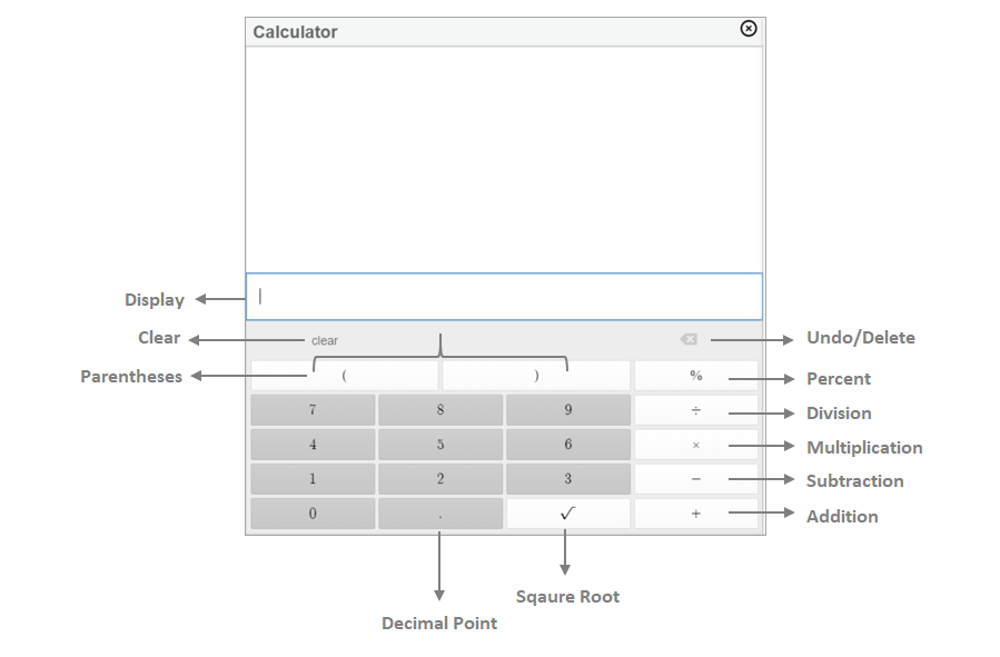 Desmos 4-Function Calculator